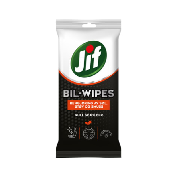 Jif Car Wipes 24stk